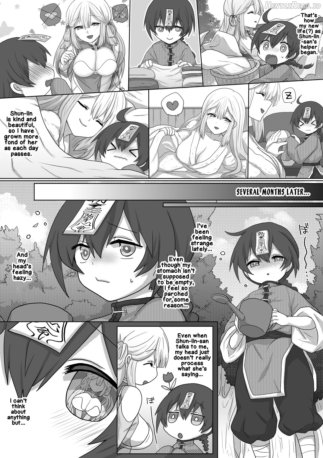 Kyuunyuu Kyonshii wa Kyou mo Doushi ni Ikasareru Chapter 1 - page 9