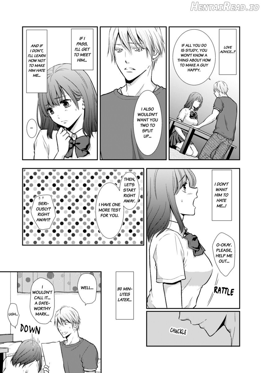 "Sex no Benkyou Shiyokka?" Kareshi ga Iru no ni Itoko kara Shojo wo Ubaware Zecchou Shidou Chapter 1 - page 6