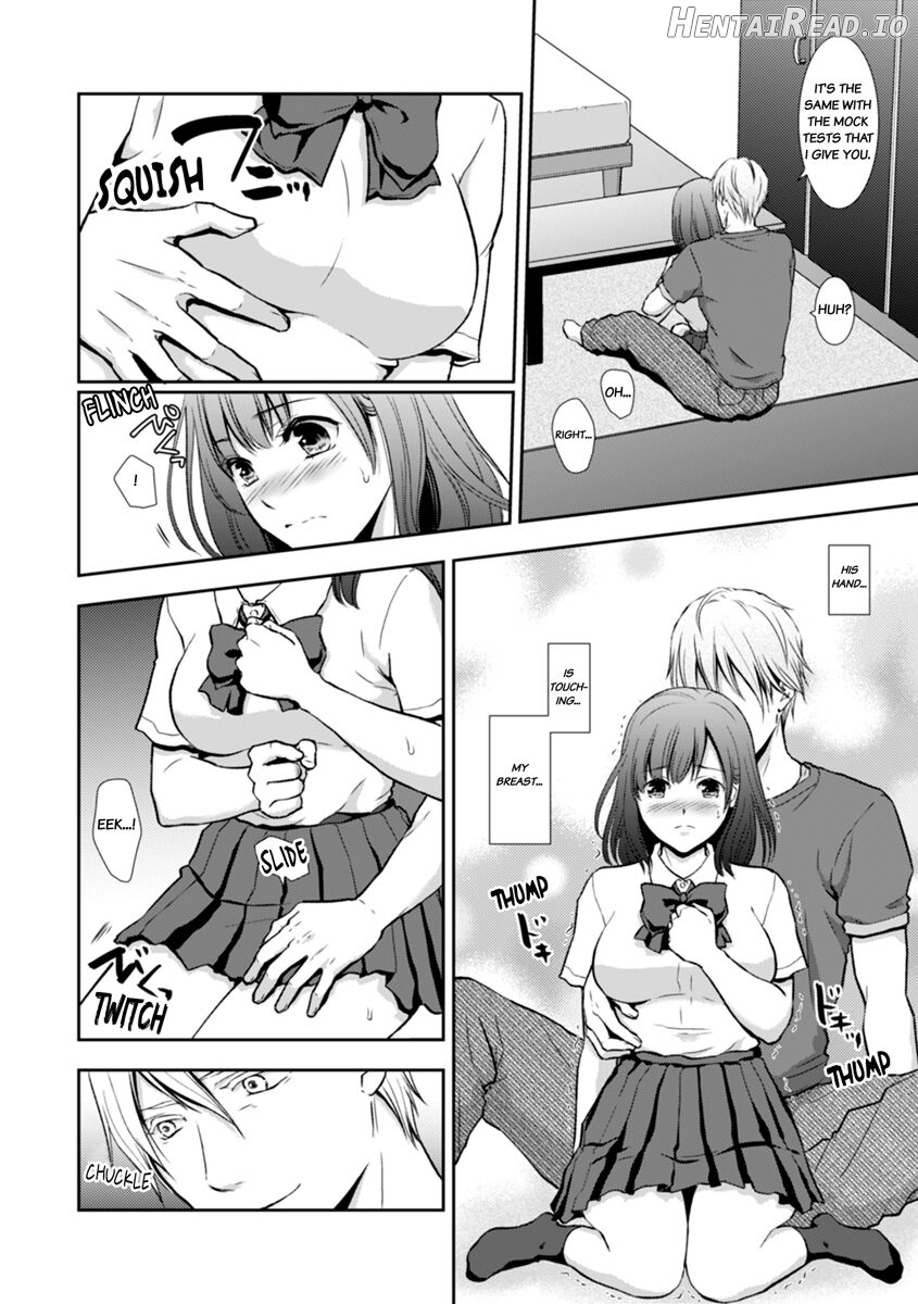 "Sex no Benkyou Shiyokka?" Kareshi ga Iru no ni Itoko kara Shojo wo Ubaware Zecchou Shidou Chapter 1 - page 9