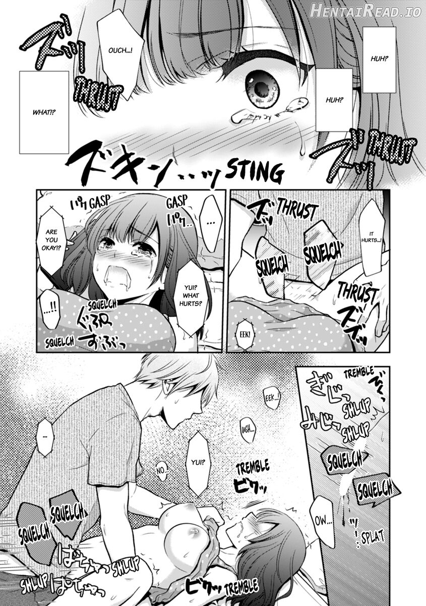 "Sex no Benkyou Shiyokka?" Kareshi ga Iru no ni Itoko kara Shojo wo Ubaware Zecchou Shidou Chapter 2 - page 21