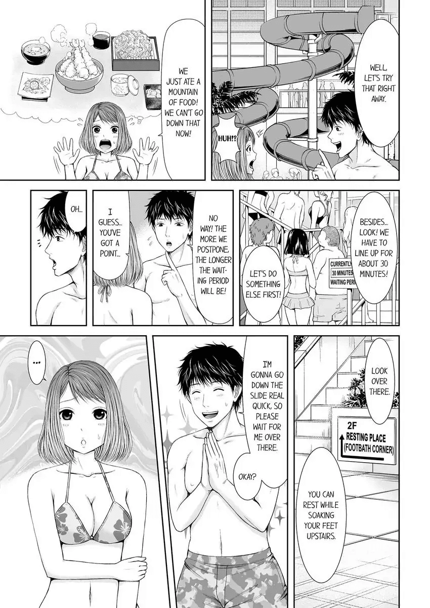 Seitraishi ni Jirasare Tsuzuketa Tsuma ~ Otto ni wa Ienai Nureiki Massage 1-3 Chapter 1 - page 56