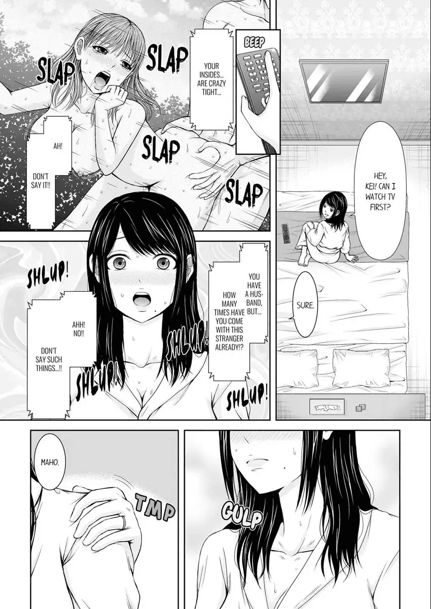 Denwa chū , Ushiro kara XL no Furin Pisuton ~ Majimena Hitozuma no Inran SEX 1-3 Chapter 1 - page 2