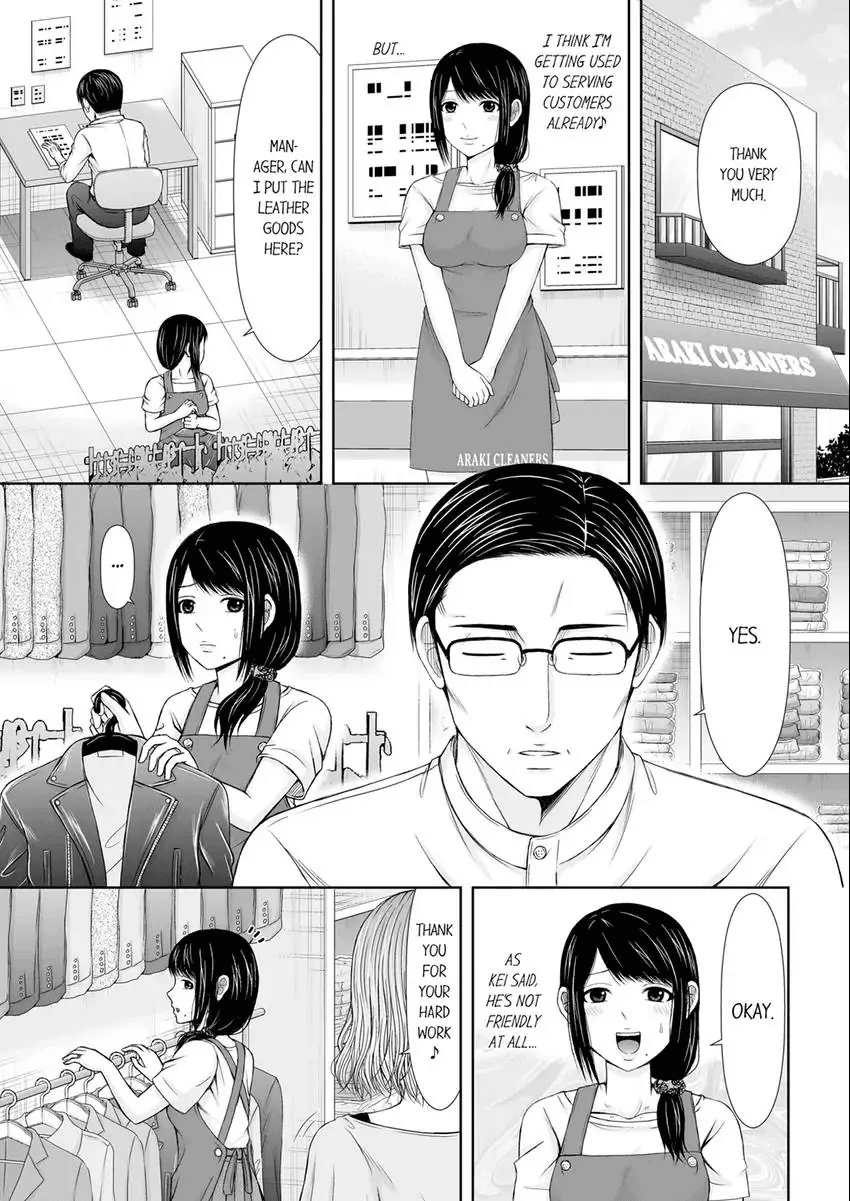 Denwa chū , Ushiro kara XL no Furin Pisuton ~ Majimena Hitozuma no Inran SEX 1-3 Chapter 1 - page 4