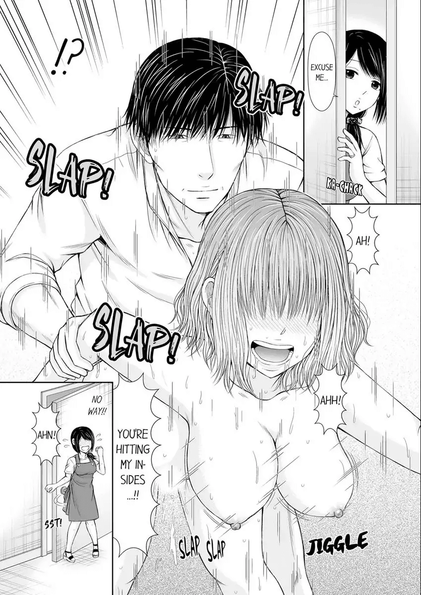 Denwa chū , Ushiro kara XL no Furin Pisuton ~ Majimena Hitozuma no Inran SEX 1-3 Chapter 1 - page 6