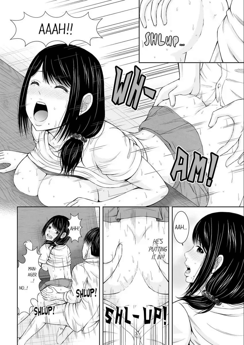 Denwa chū , Ushiro kara XL no Furin Pisuton ~ Majimena Hitozuma no Inran SEX 1-3 Chapter 1 - page 21