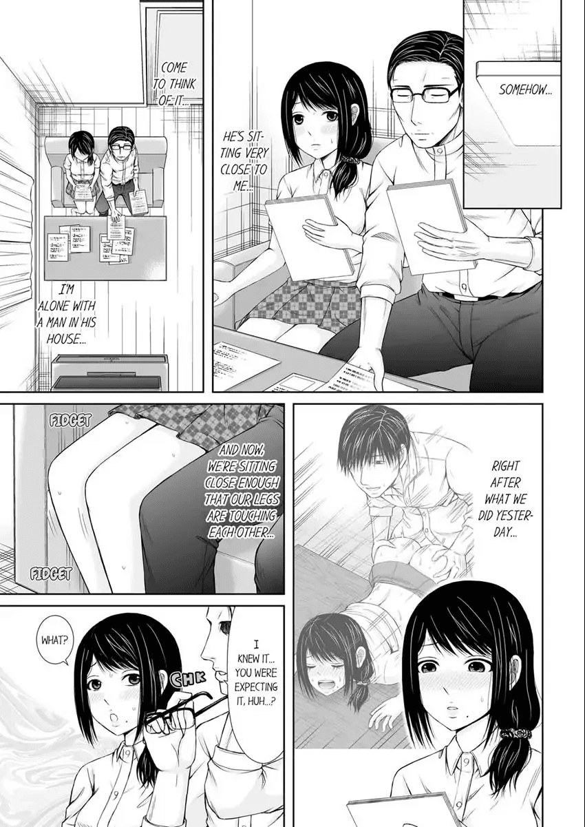 Denwa chū , Ushiro kara XL no Furin Pisuton ~ Majimena Hitozuma no Inran SEX 1-3 Chapter 1 - page 33