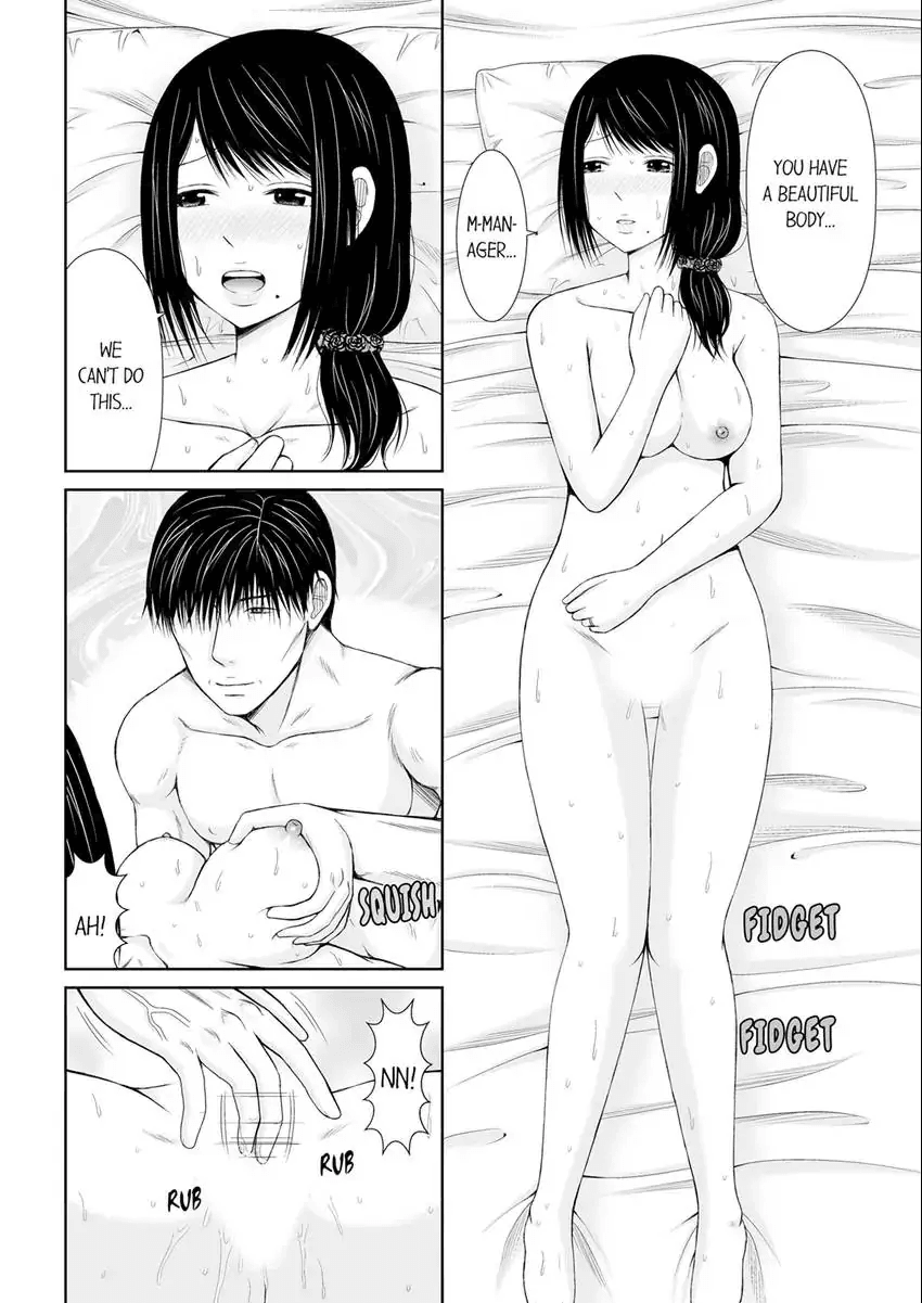 Denwa chū , Ushiro kara XL no Furin Pisuton ~ Majimena Hitozuma no Inran SEX 1-3 Chapter 1 - page 42