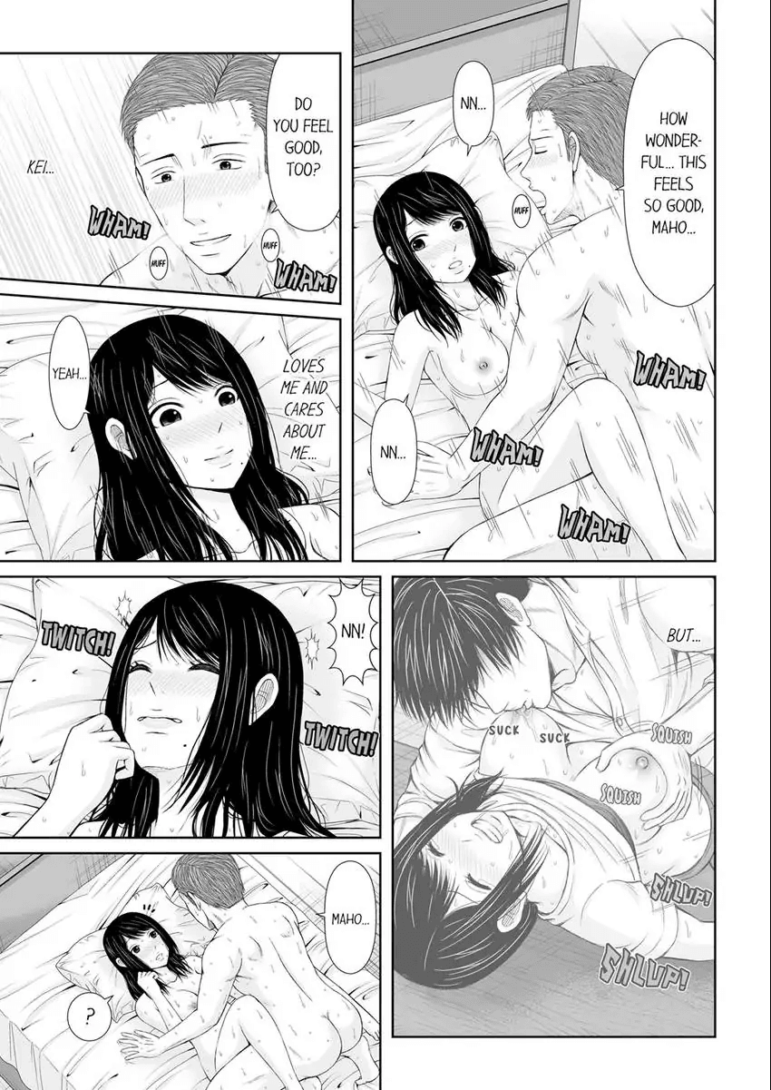 Denwa chū , Ushiro kara XL no Furin Pisuton ~ Majimena Hitozuma no Inran SEX 1-3 Chapter 1 - page 58