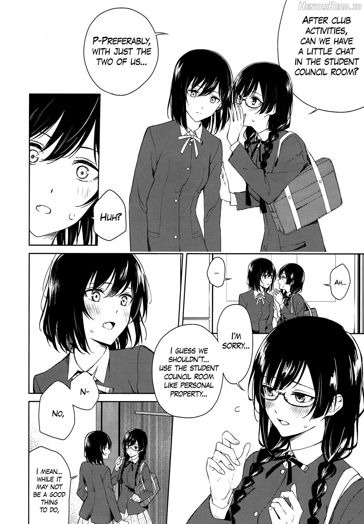 ShioSetsu ga Seitokaishitsu de Ecchi na Koto Suru Hon Chapter 1 - page 7