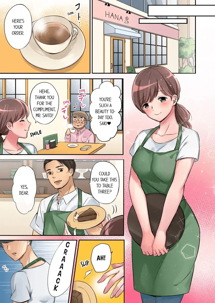 "Okusan, Zenbu Haitte masu yo" Baito no Otokonoko ni Netorarete masu 1-3 Chapter 1 - page 4