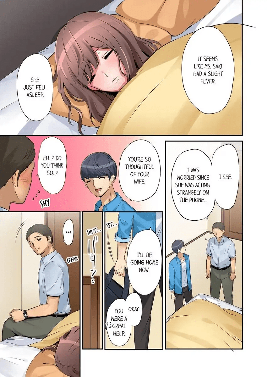 "Okusan, Zenbu Haitte masu yo" Baito no Otokonoko ni Netorarete masu 1-3 Chapter 1 - page 52