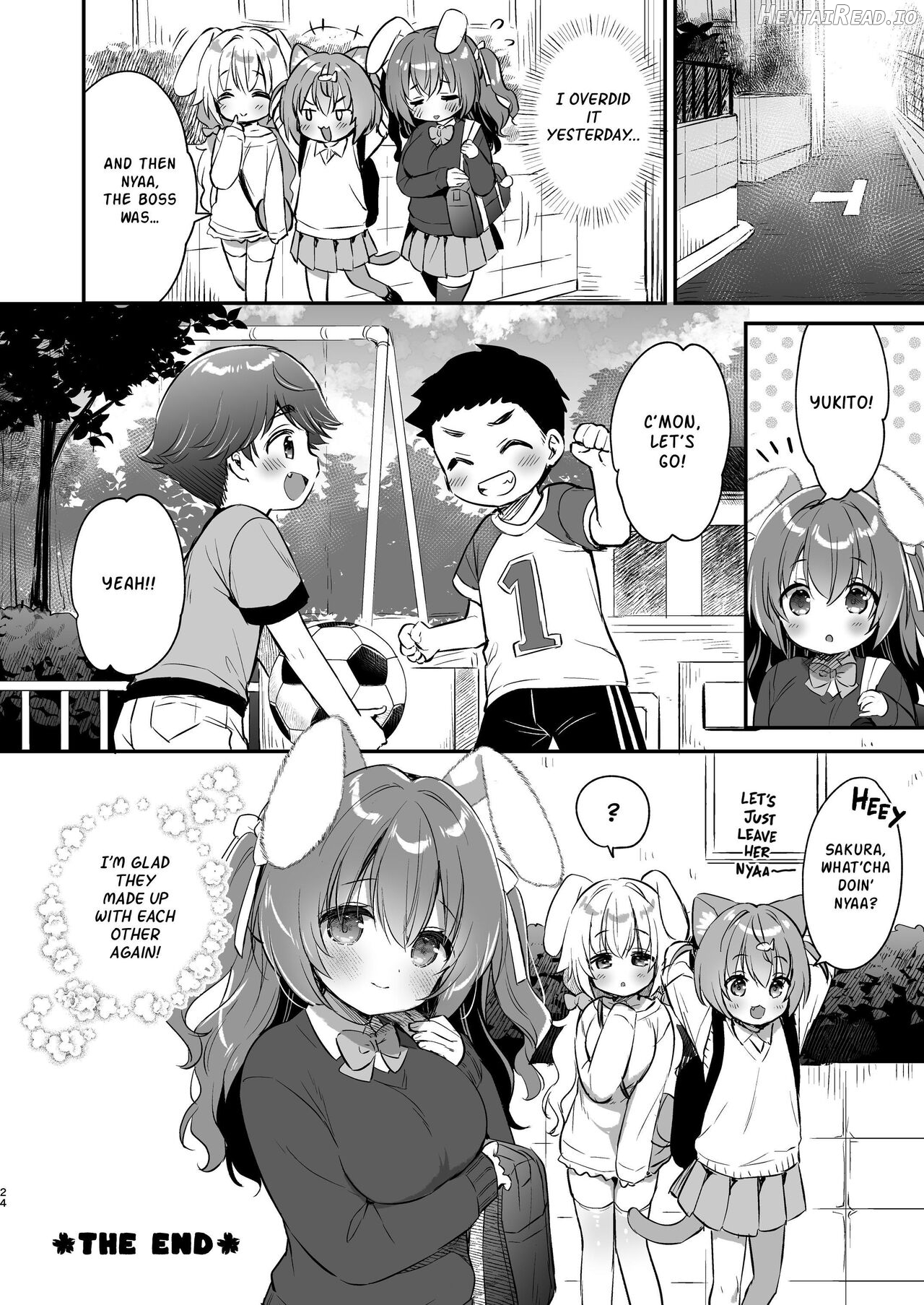 Yasashikute Fukafuka na Sakura-chan no Hanashi Chapter 1 - page 22