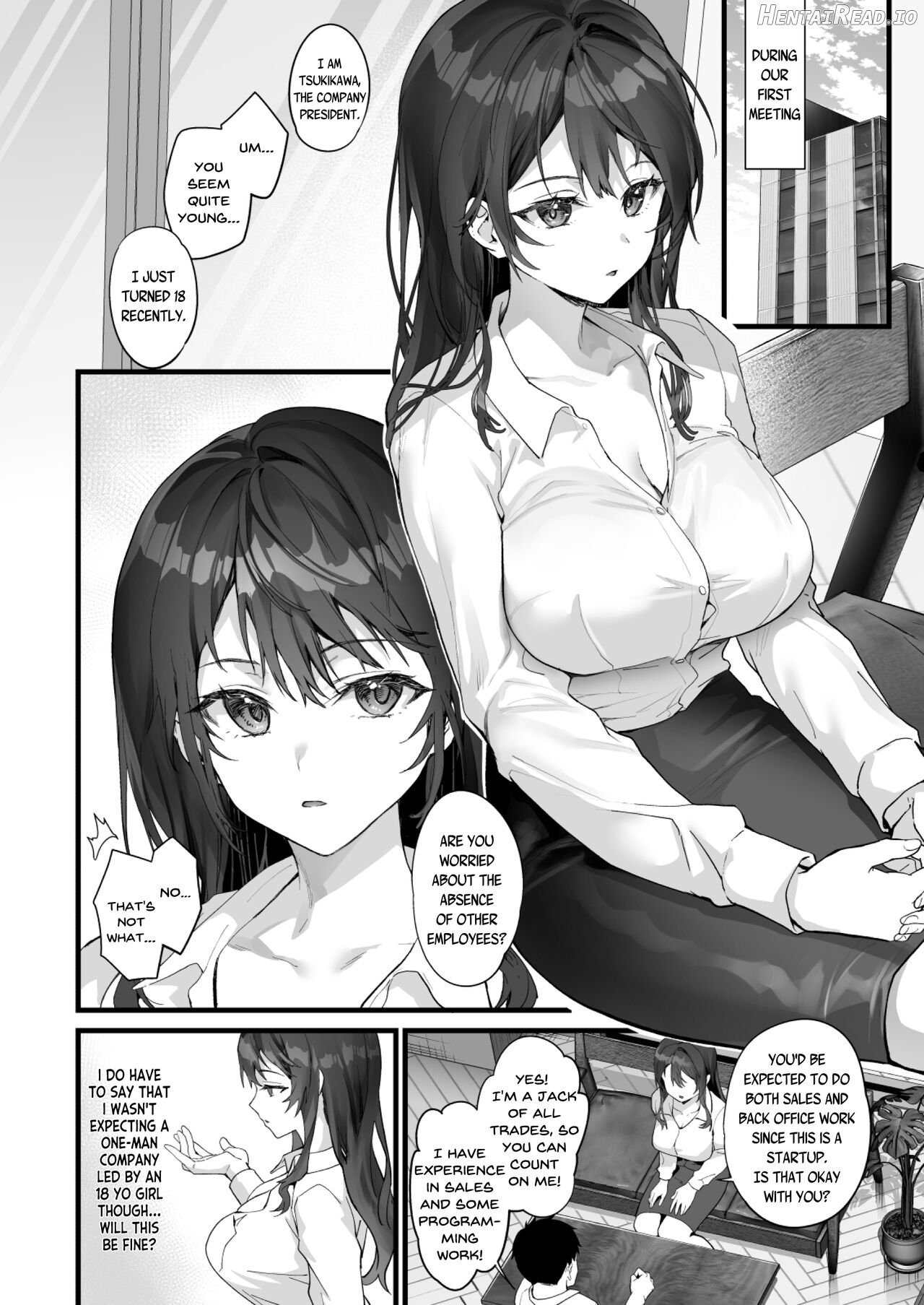 JK Chuutai Tsuyogari Shachou ga Buka no Fusei ni Make Midara ni Koshi o Furi Netoru made Chapter 1 - page 2