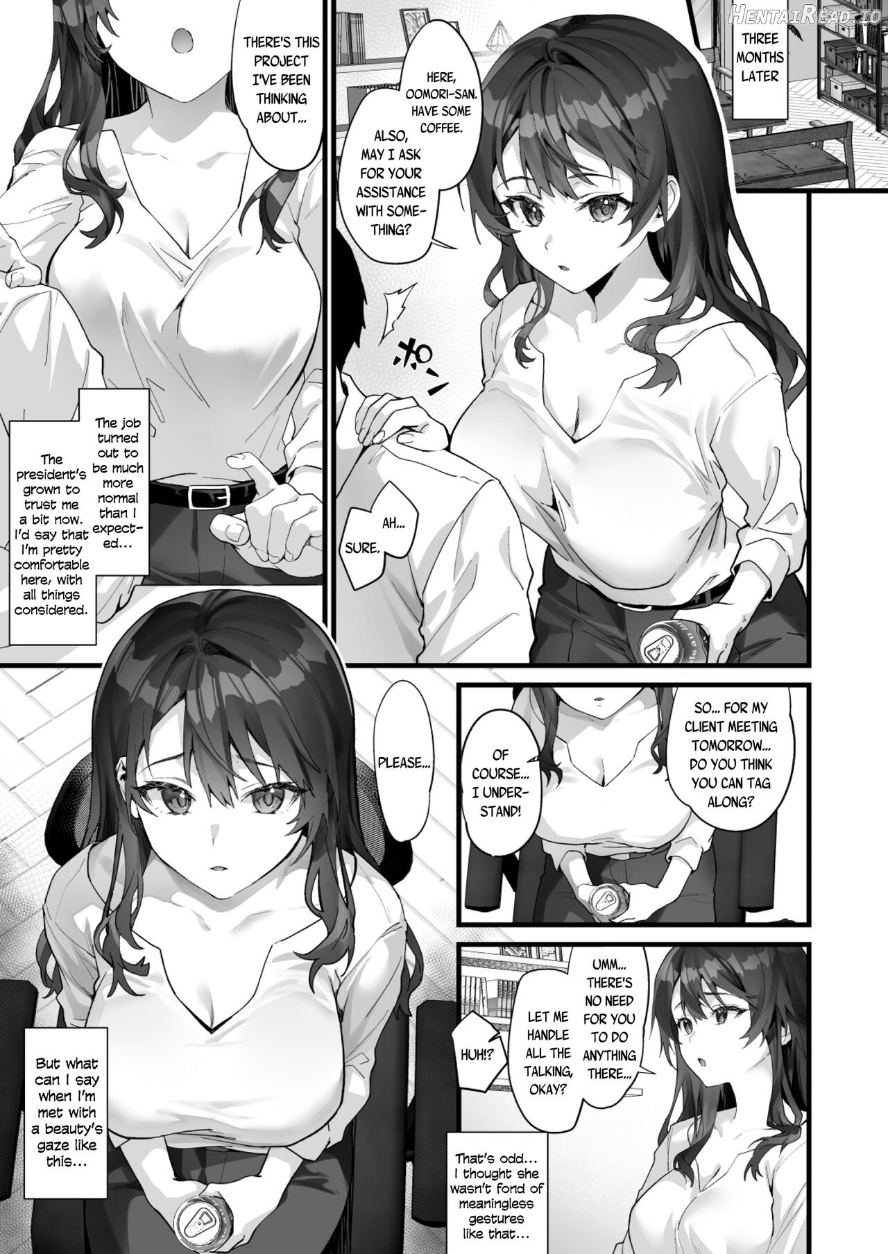 JK Chuutai Tsuyogari Shachou ga Buka no Fusei ni Make Midara ni Koshi o Furi Netoru made Chapter 1 - page 3