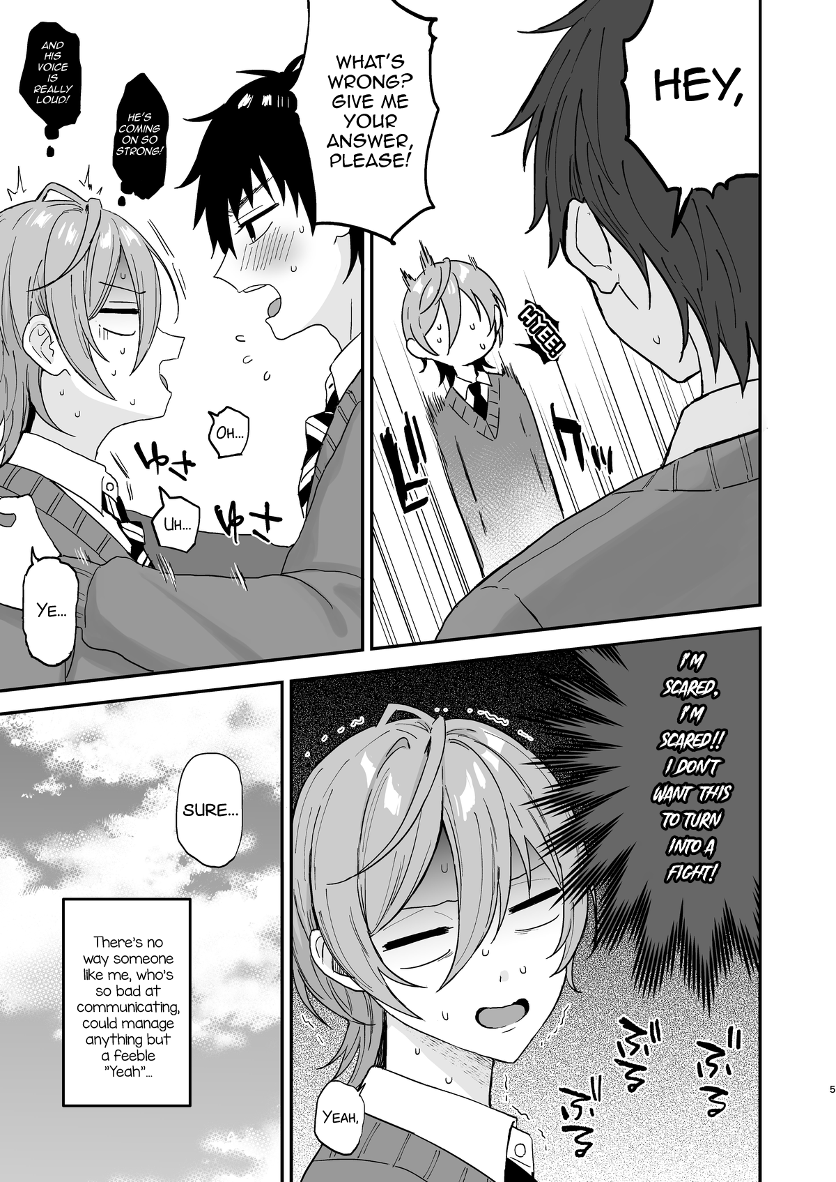 Kawaii ni Yowai Inkya Danshi ga Mesu Ochi suru made Zenpen Chapter 1 - page 4