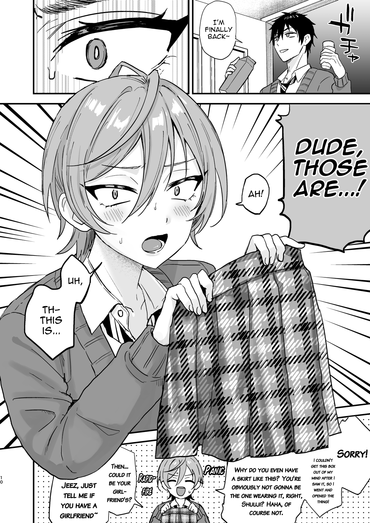 Kawaii ni Yowai Inkya Danshi ga Mesu Ochi suru made Zenpen Chapter 1 - page 9