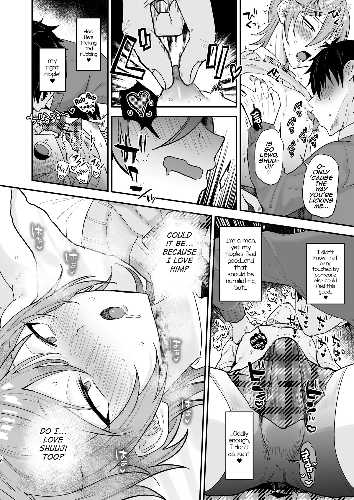 Kawaii ni Yowai Inkya Danshi ga Mesu Ochi suru made Zenpen Chapter 1 - page 19