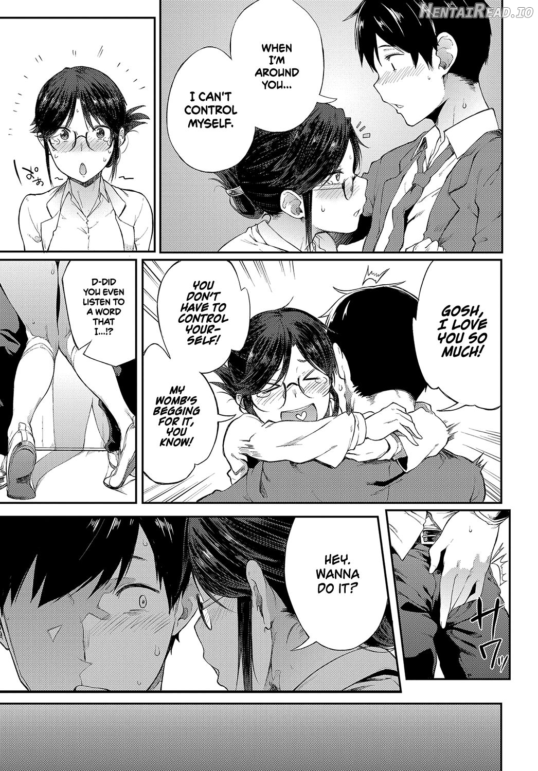 Sae-chan Sensei wa Gaman Dekinai Chapter 1 - page 9