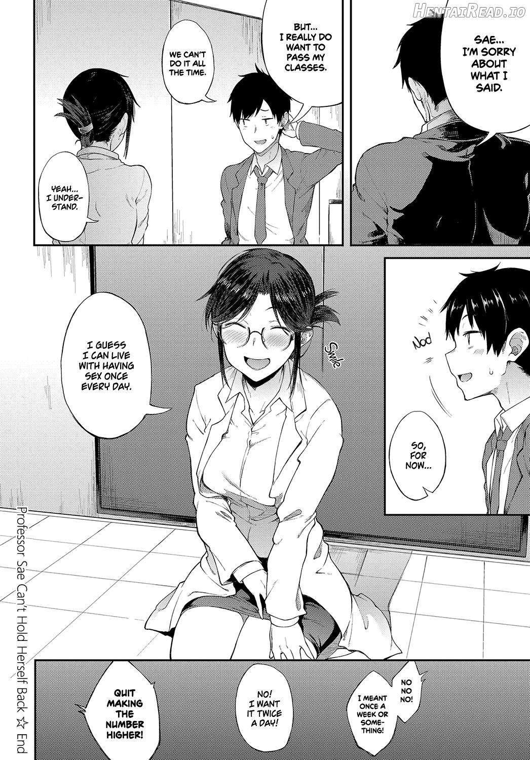 Sae-chan Sensei wa Gaman Dekinai Chapter 1 - page 20