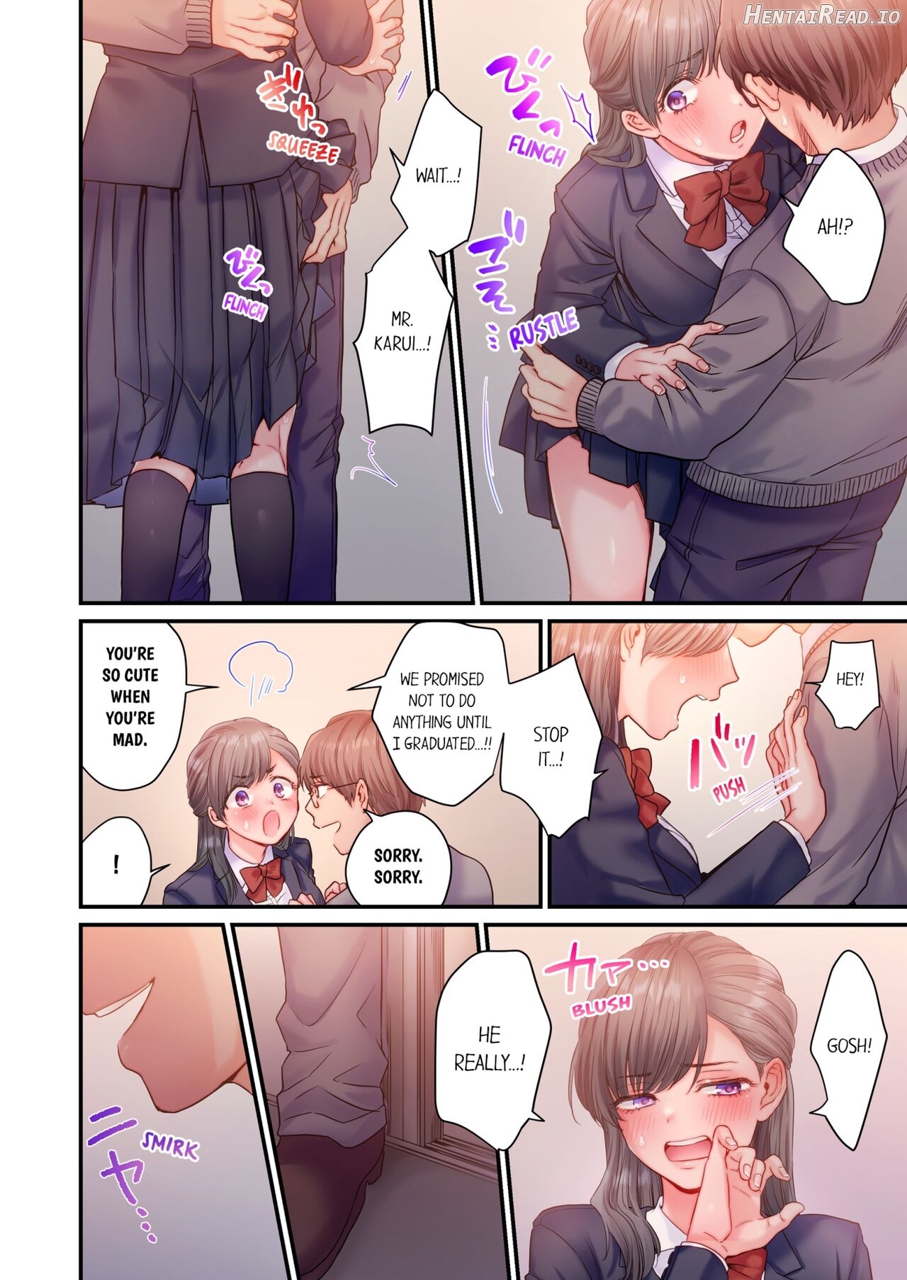 Skirt no Naka, Netorare-chuu. ~ Fuuki Iin wa Furyou ni Zettai Fukujuu desu 1 - Decensored Chapter 1 - page 5