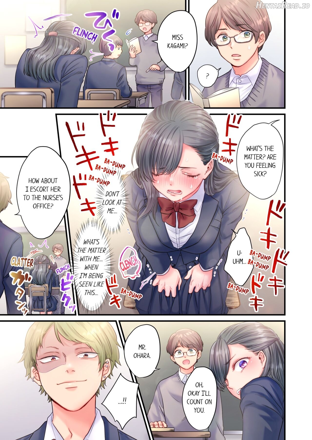 Skirt no Naka, Netorare-chuu. ~ Fuuki Iin wa Furyou ni Zettai Fukujuu desu 1 - Decensored Chapter 1 - page 14