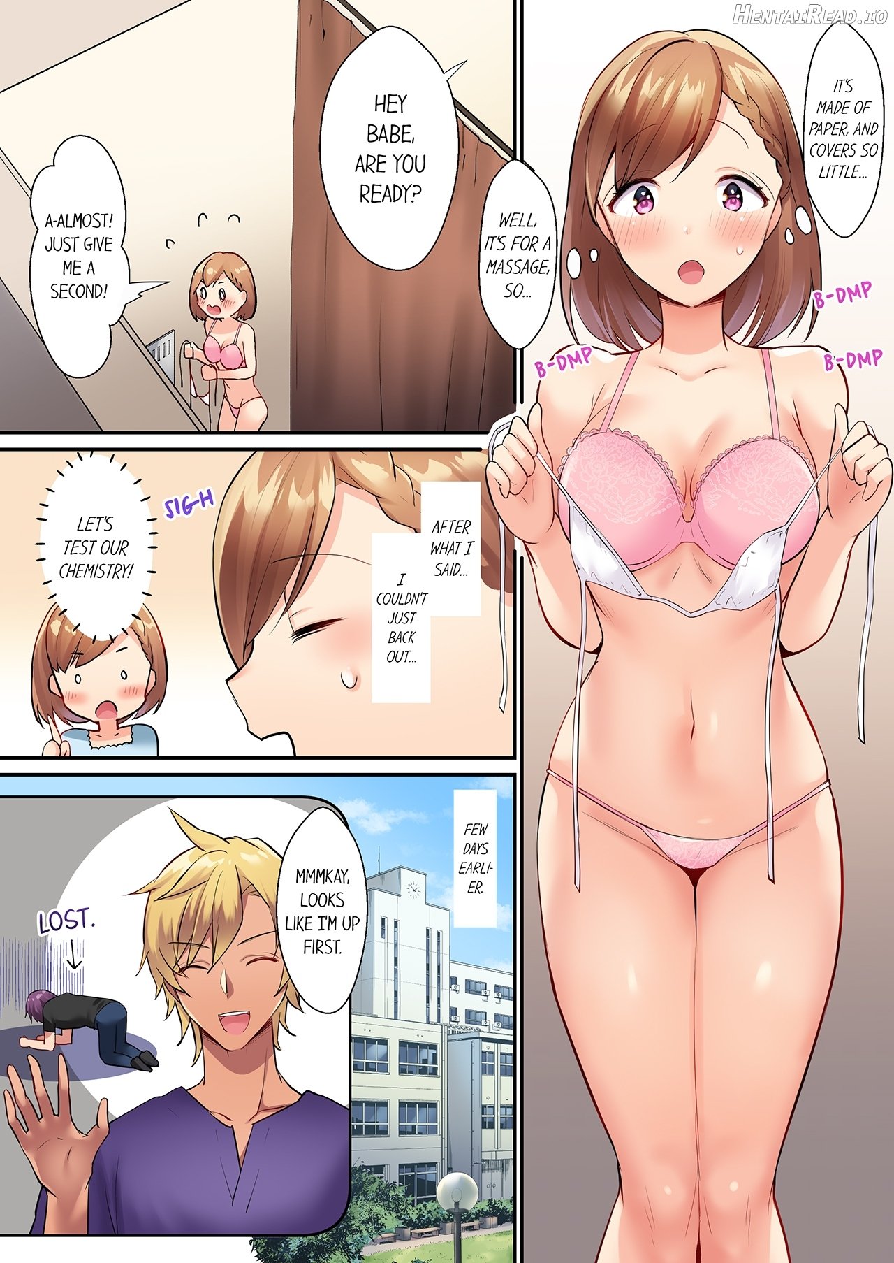 Netori Ai SEX - Chara Otoko no Hentai Massage Osananajimi no Nettori Aibu 1 Chapter 1 - page 9