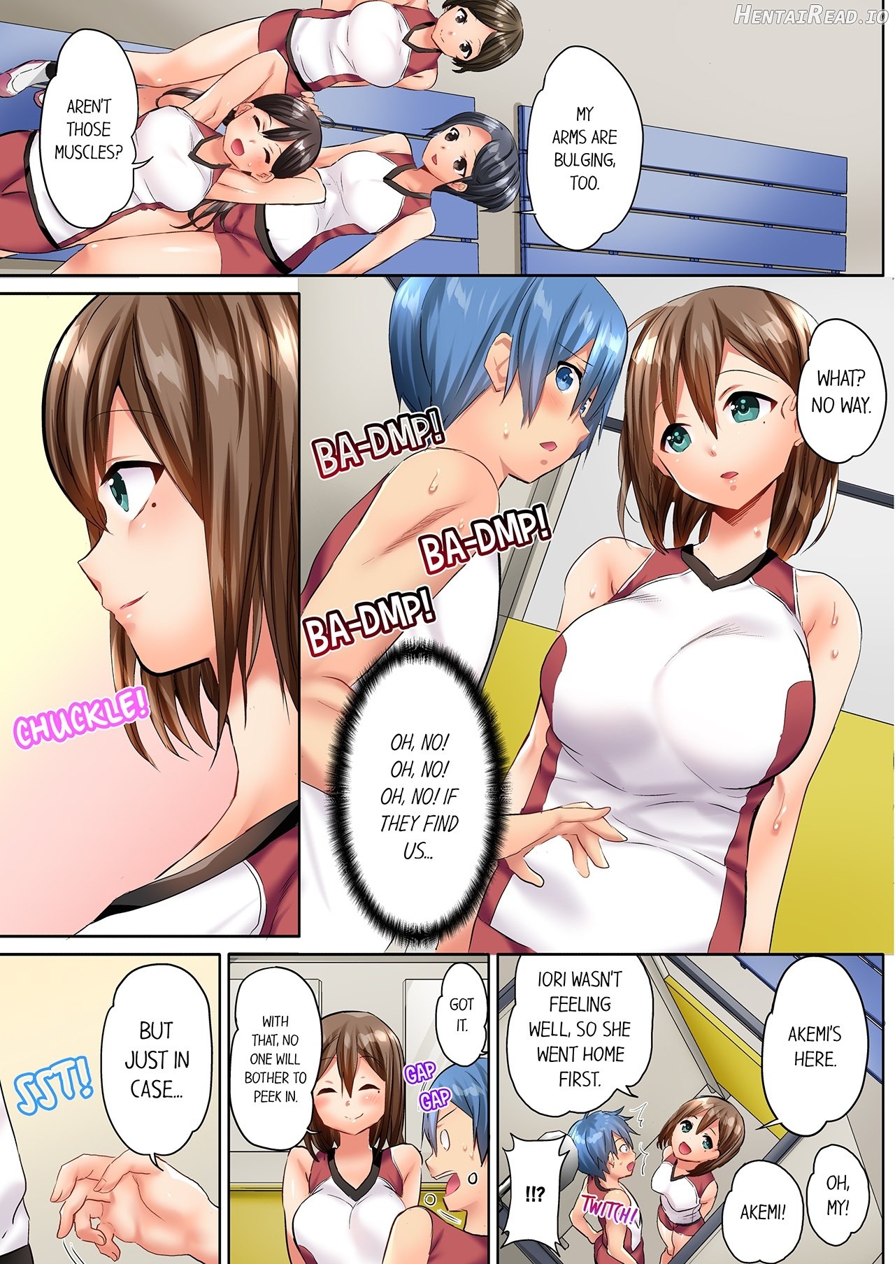 Hitozuma Volley-bu no Asedaku SEX ~Shower Abinagara Micchaku Shichau? 1 Chapter 1 - page 10