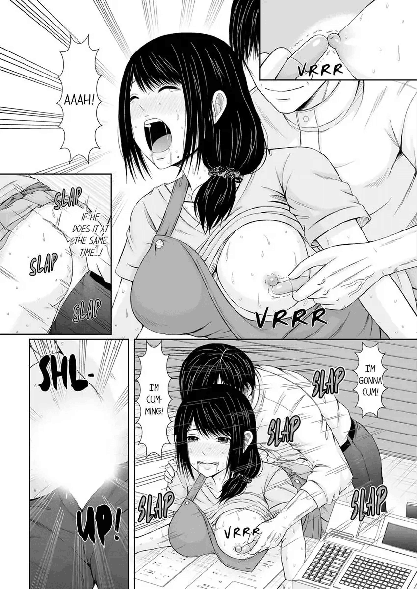 Denwa chū , Ushiro kara XL no Furin Pisuton 〜 Majimena Hitozuma no Inran SEX 1-6 Chapter 1-6 - page 110