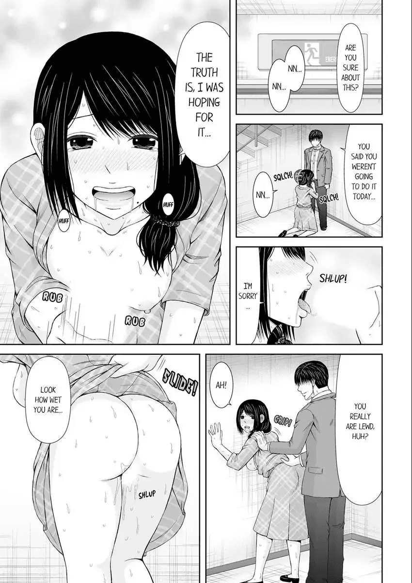 Denwa chū , Ushiro kara XL no Furin Pisuton 〜 Majimena Hitozuma no Inran SEX 1-6 Chapter 1-6 - page 151