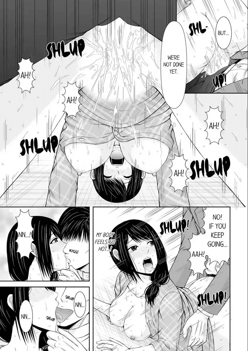 Denwa chū , Ushiro kara XL no Furin Pisuton 〜 Majimena Hitozuma no Inran SEX 1-6 Chapter 1-6 - page 153