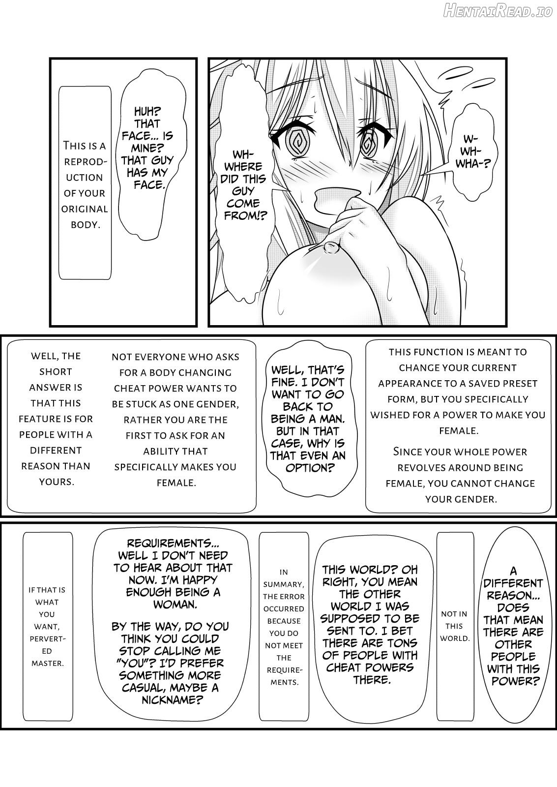 The feminizing cheat was even more powerful than I thought 01 Chapter 1 - page 20