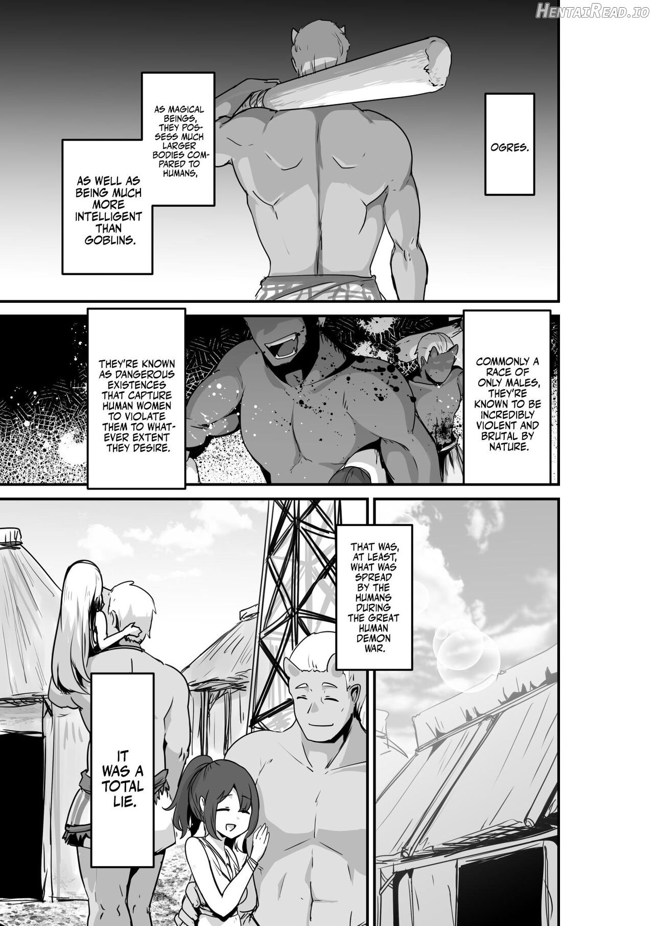 Elf to Orge ga Love-love Ecchi suru Ohanashi Chapter 1 - page 3