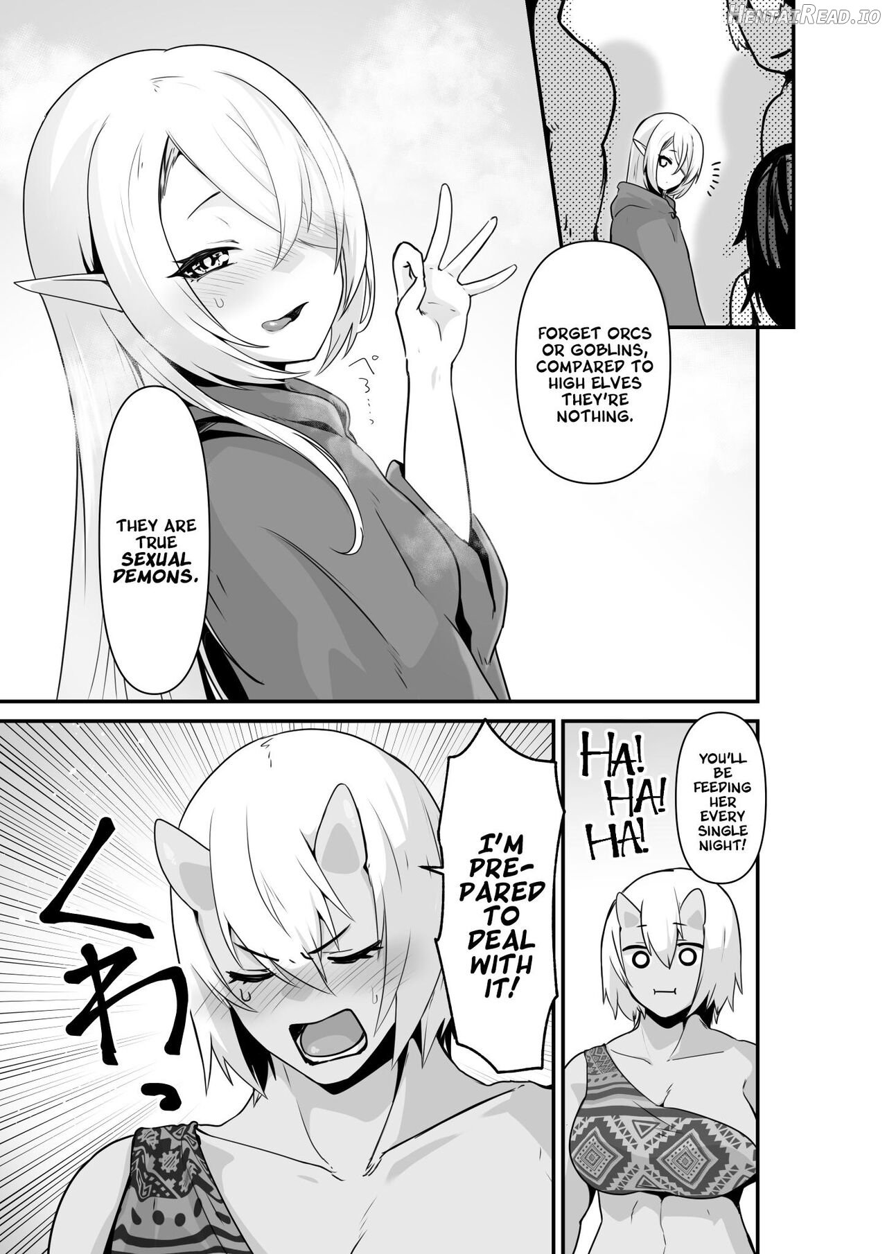 Elf to Orge ga Love-love Ecchi suru Ohanashi Chapter 1 - page 45