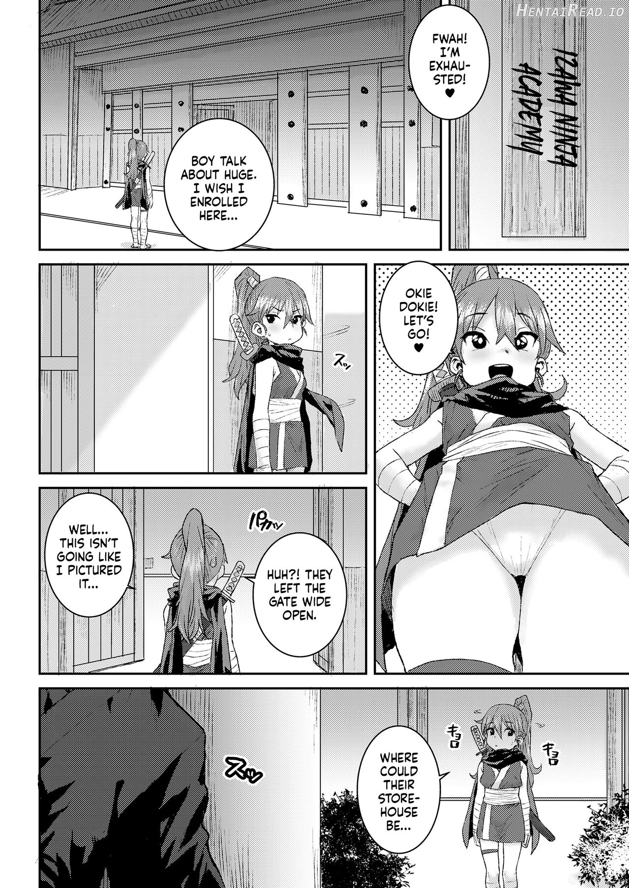 Mesugaki Ninja Ema-Chan Chapter 1 - page 6