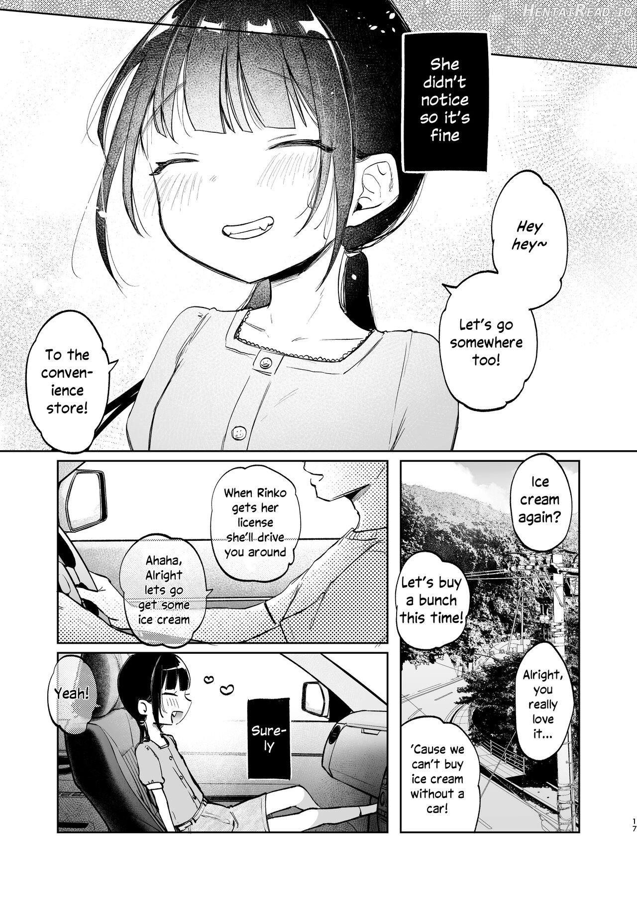 Rinko to Ojisan no Hajimete no Natsuyasumi Chapter 1 - page 16