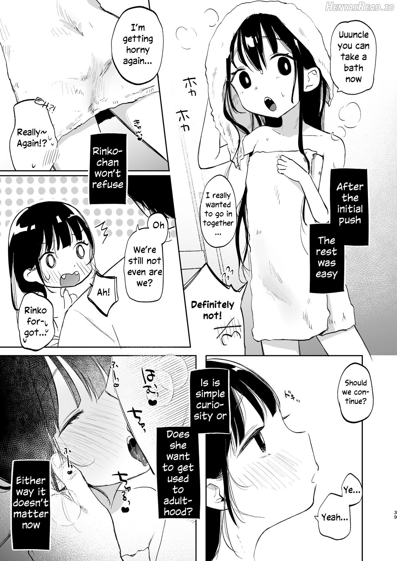 Rinko to Ojisan no Hajimete no Natsuyasumi Chapter 1 - page 38