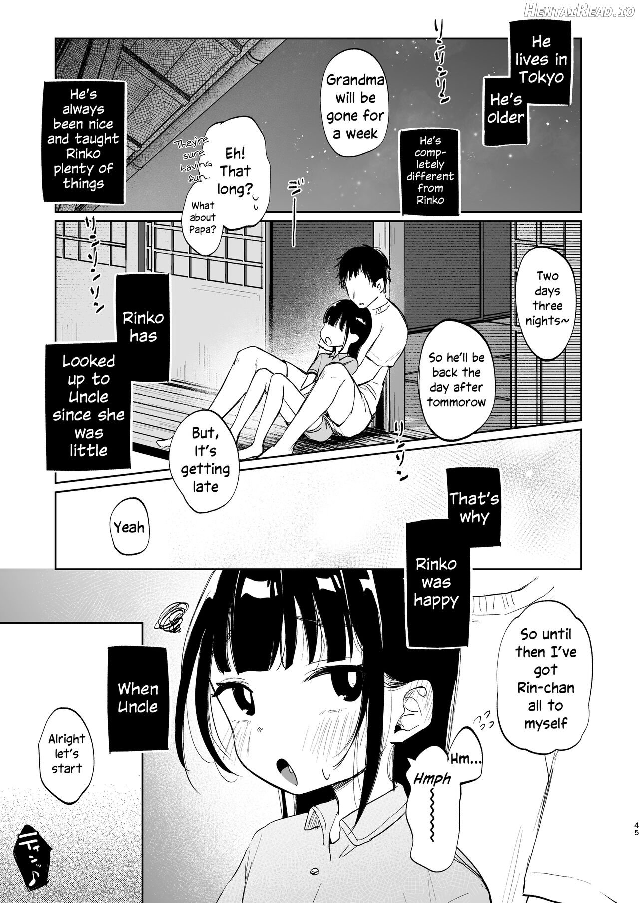 Rinko to Ojisan no Hajimete no Natsuyasumi Chapter 1 - page 44