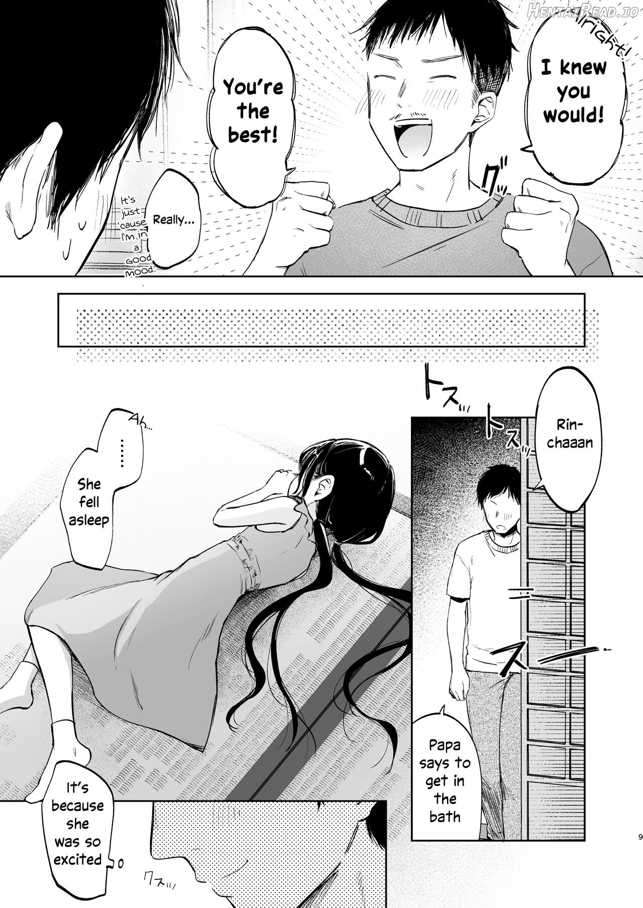 Rinko to Ojisan no Hajimete no Natsuyasumi Chapter 1 - page 8