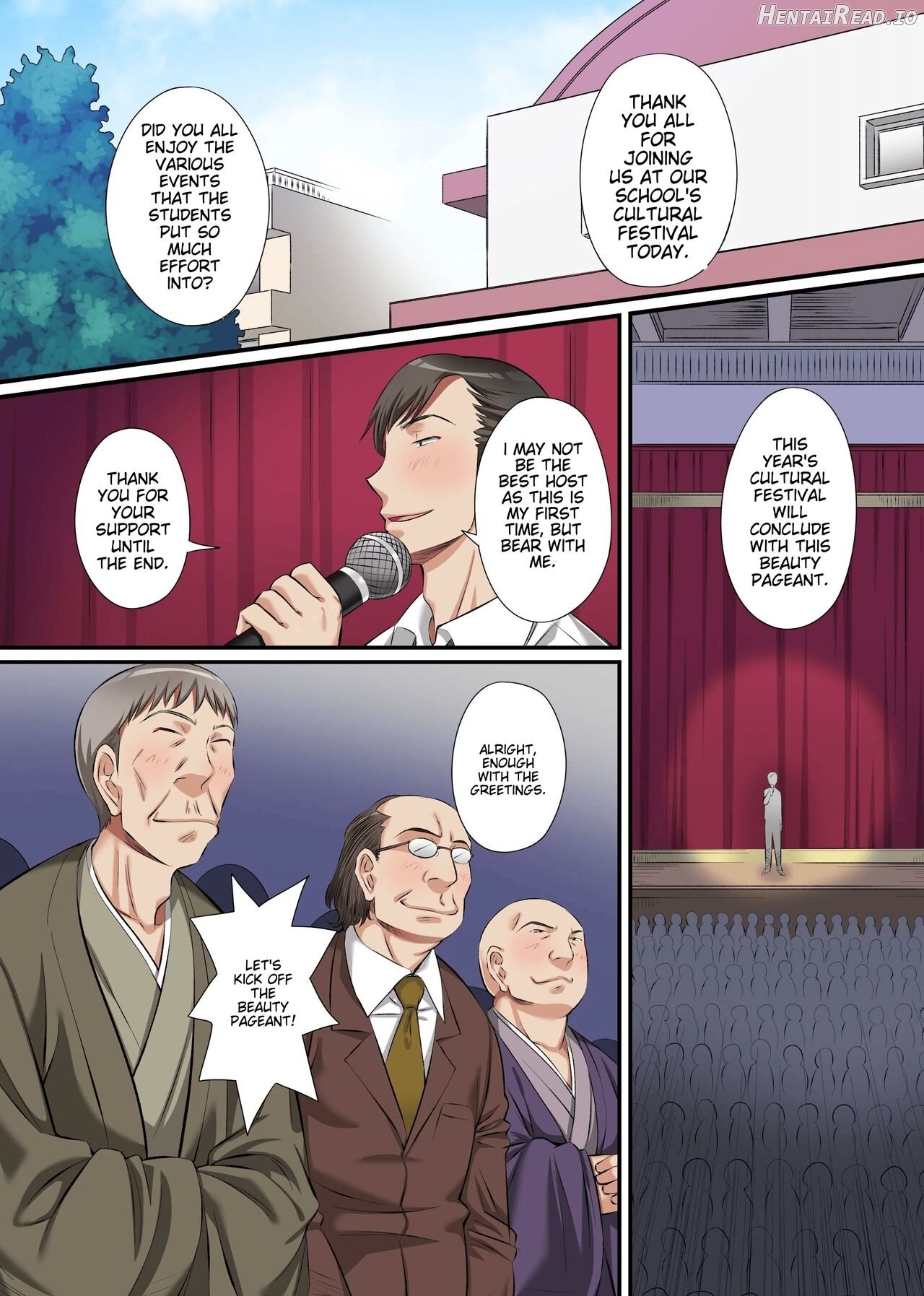 Harem Heaven at the Hypnotic School Festival Chapter 1 - page 14