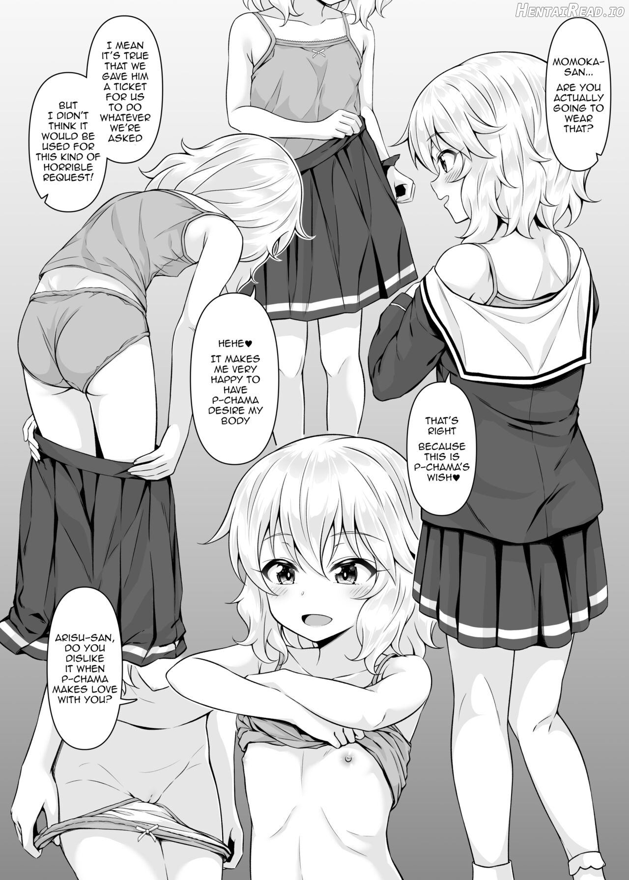 Momoka & Arisu Gave Me a Ticket To Do Whatever I Ask Chapter 1 - page 3