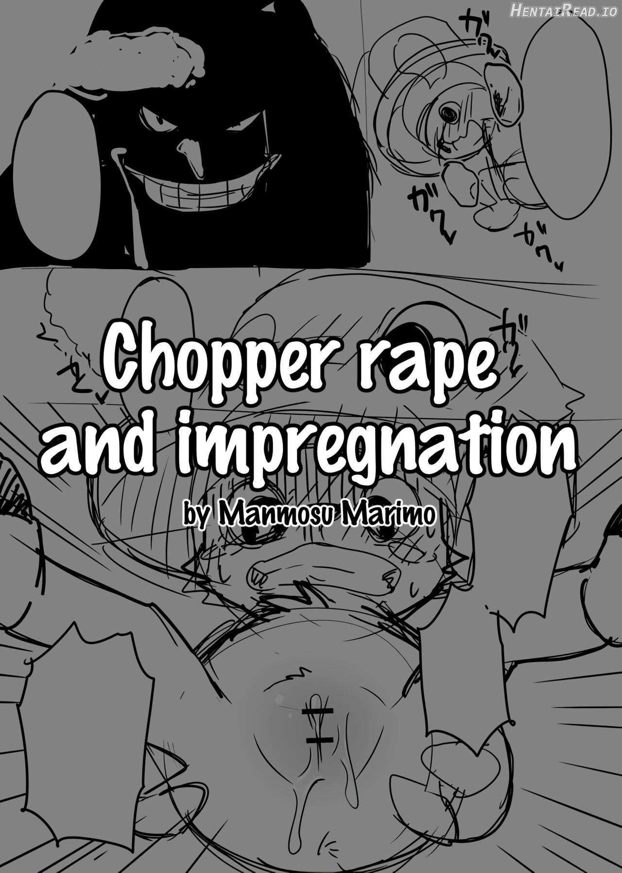 Manmosu Marimo - Chopper Rape and Impregnation + Extra Chapter 1 - page 1