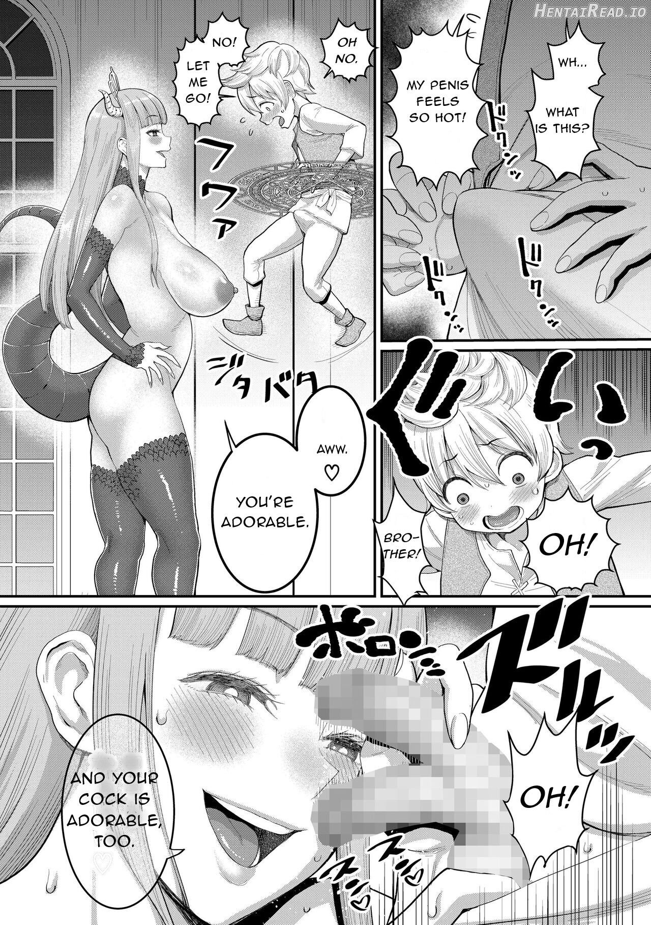 Dick Training Quest VI: The Secret Place Where Shota Sperm Flows Chapter 1 - page 6