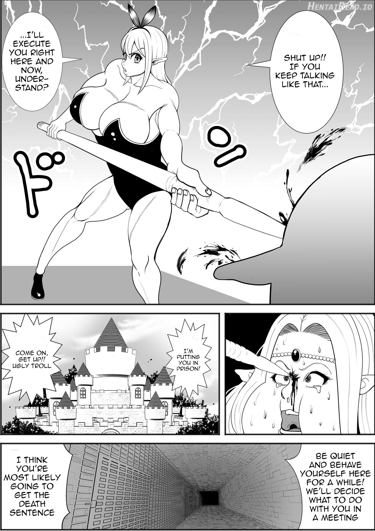 Elf Queen Turned Obese Chapter 1 - page 12