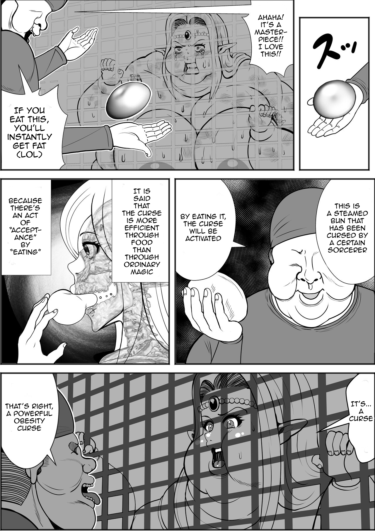 Elf Queen Turned Obese Chapter 1 - page 27