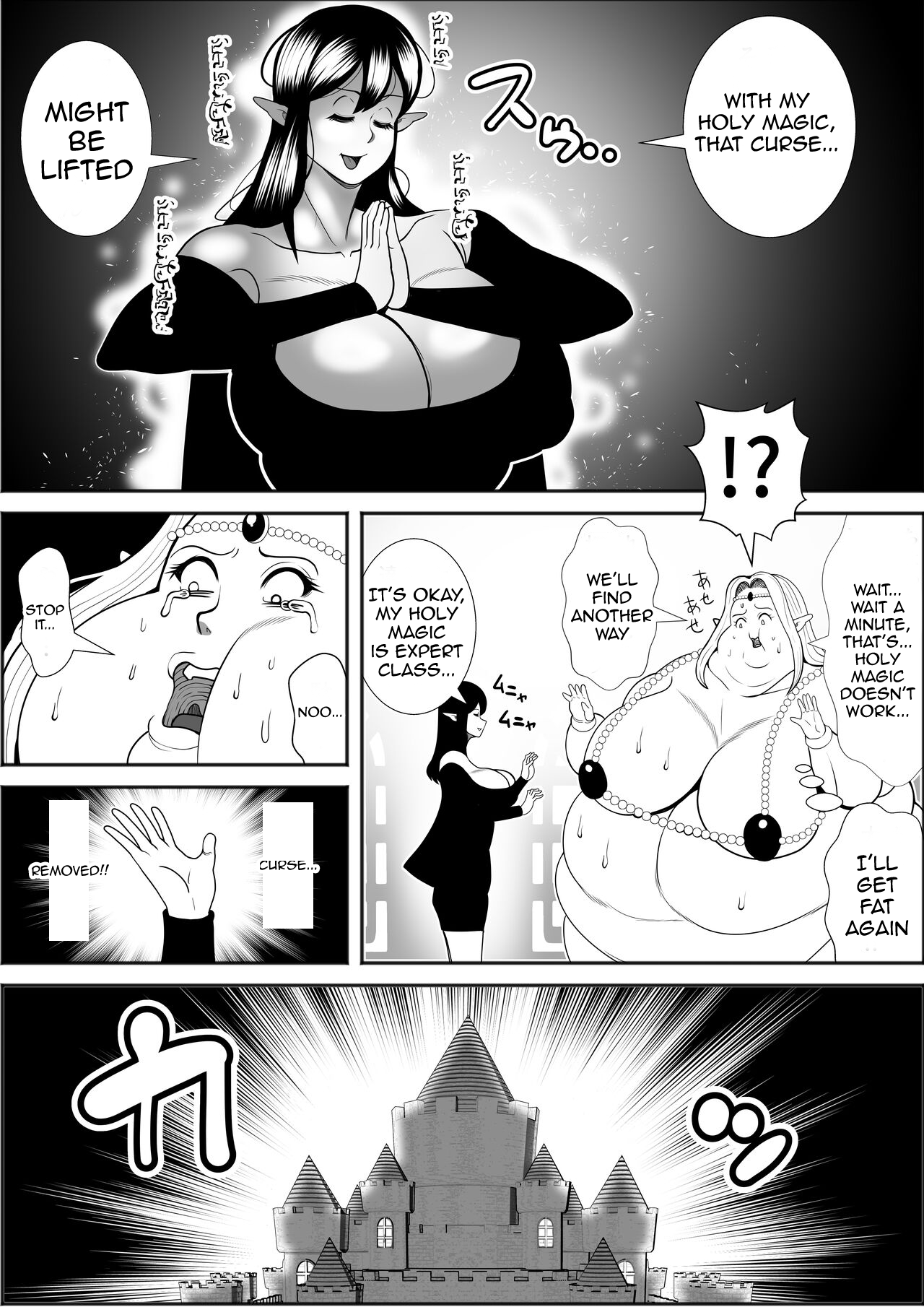 Elf Queen Turned Obese Chapter 1 - page 37