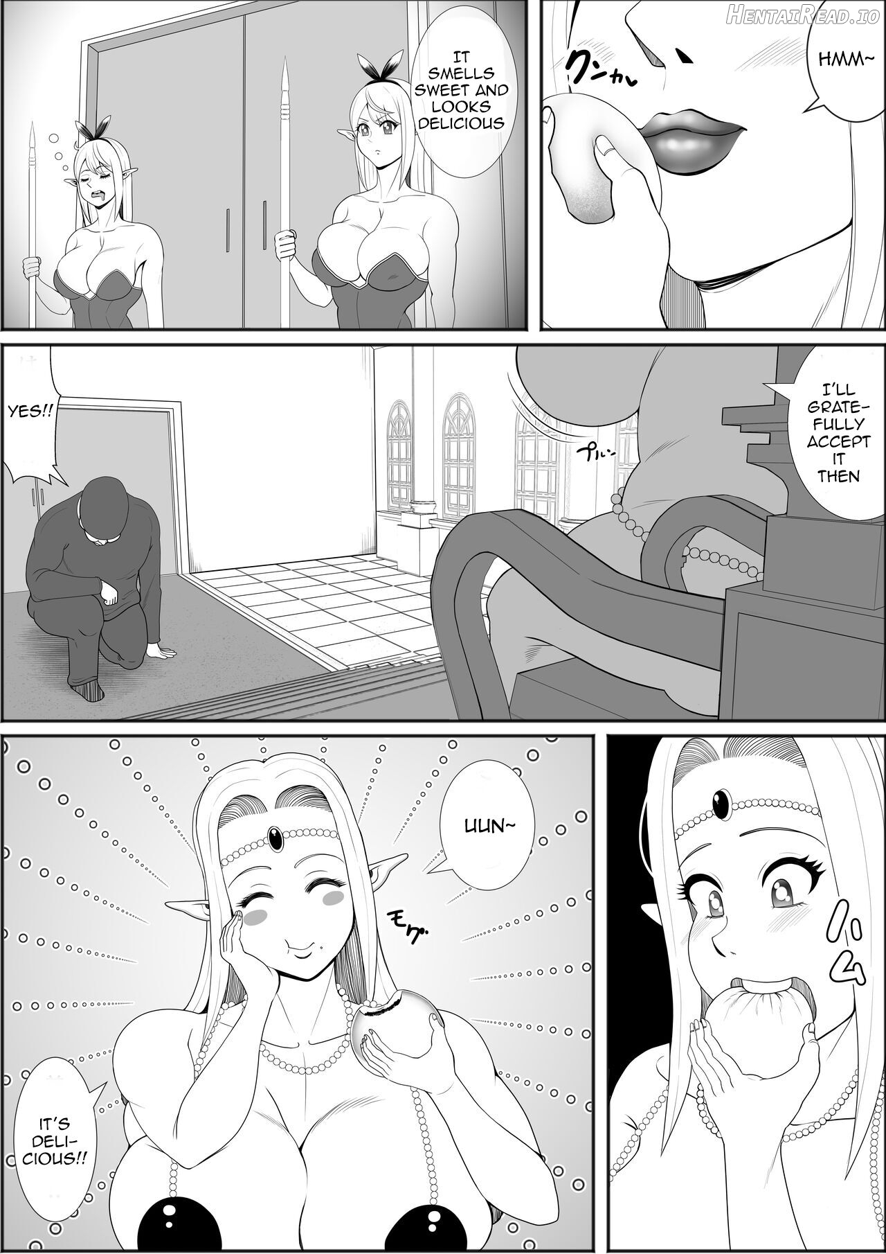 Elf Queen Turned Obese Chapter 1 - page 4