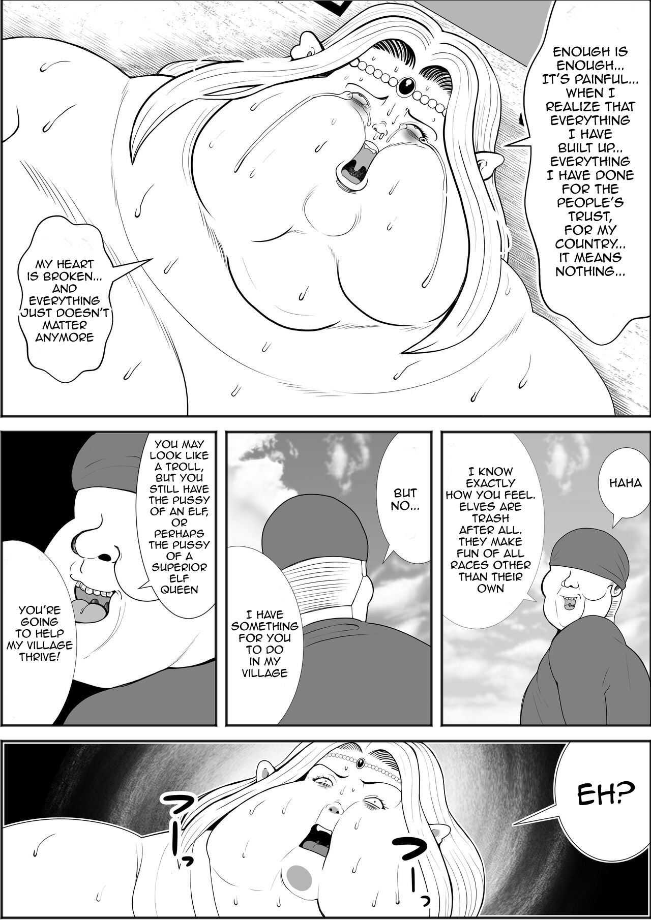 Elf Queen Turned Obese Chapter 1 - page 46