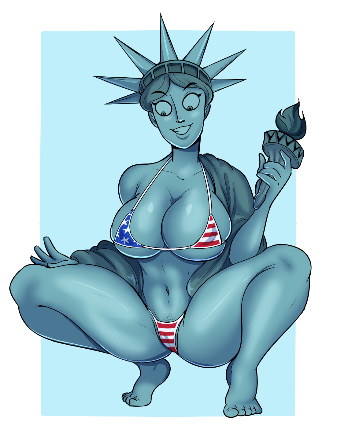 Statue Of Liberty By Unknown Artist Backup Chapter 1 - page 3