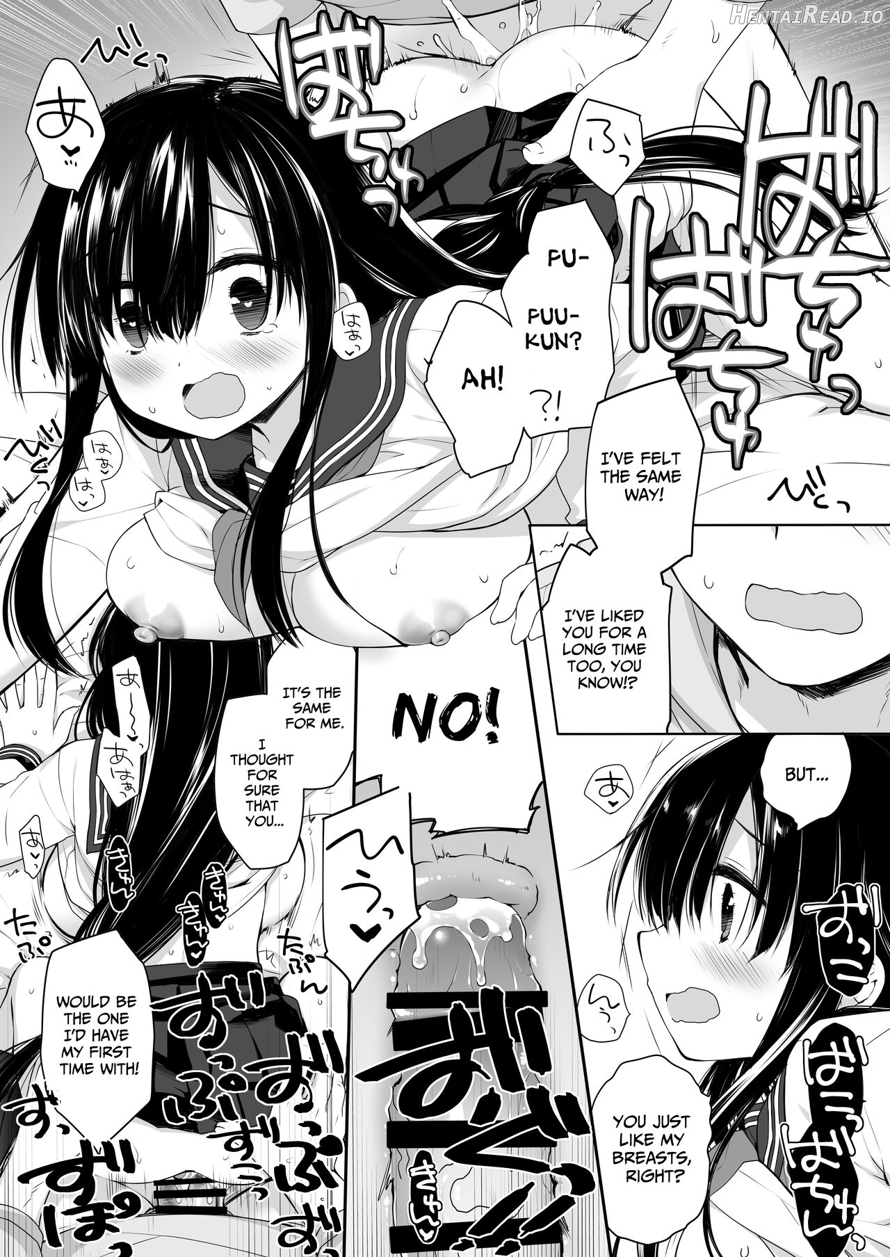 Jimi Bakunyuu Osananajimi no Oppai o 3-Jikan Momi Tsuzuketara Taihen na Koto ni Natta Chapter 1 - page 59