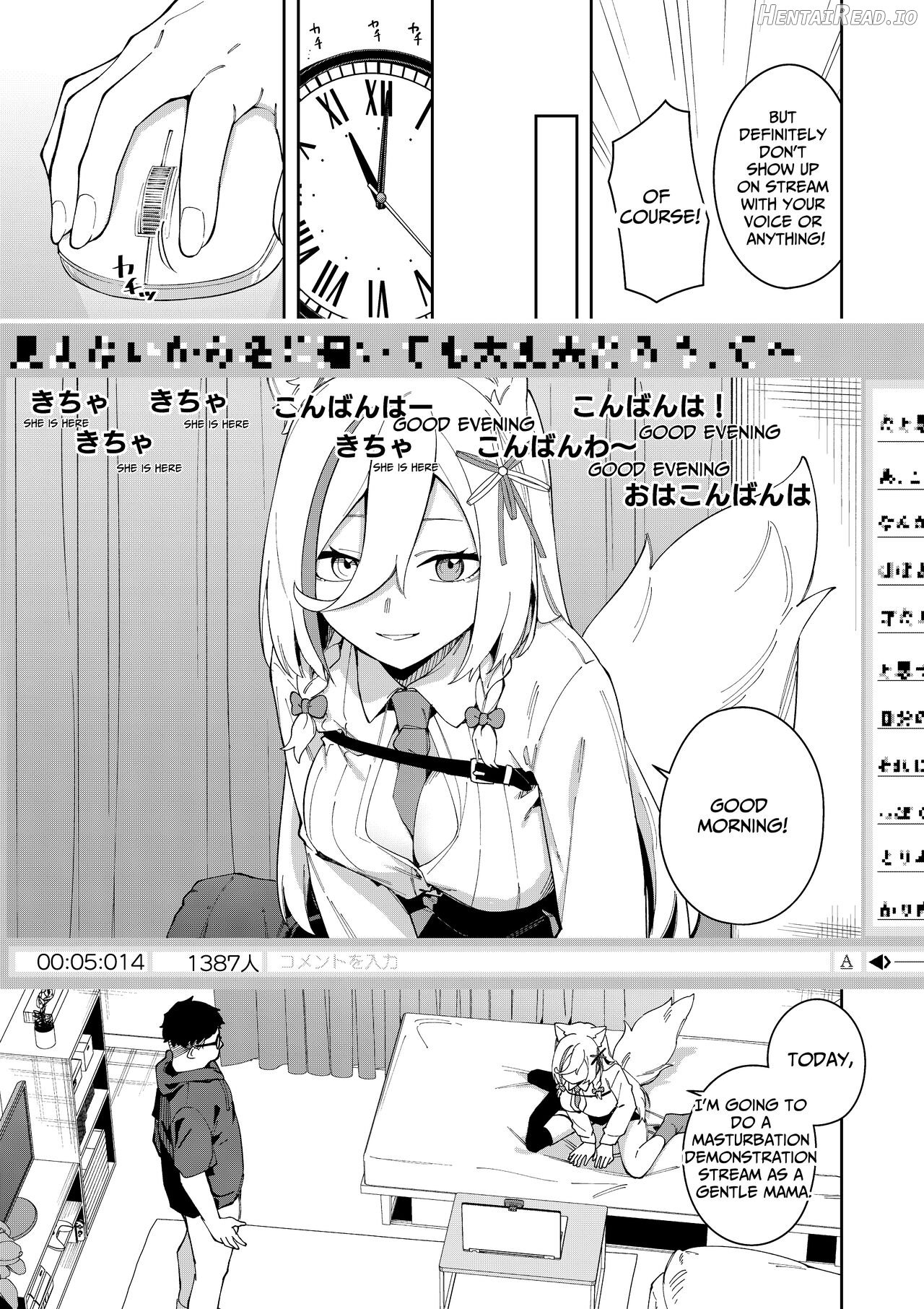 Oshi Haishinsha wa Ore dake no Senyou Manko. Saimin Kakete Ero-kei Haishinsha o Itsudemo Dokomade Hamemakuru ~Ronomiya Hinagiku no Baai~ Chapter 1 - page 35